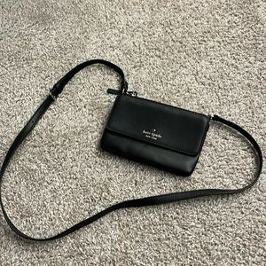Kate spade crossbody - black
